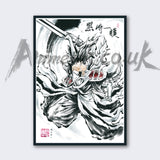 Bleach - Ichigo half hollow form