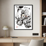 Bleach - Ichigo half hollow form