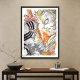 Demon Slayer - Kyojuro Rengoku & Akaza