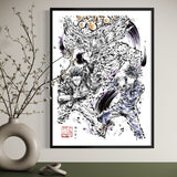 Jujutsu Kaisen - Fushiguro Megumi , Sukuna & Makora