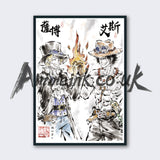 One Piece - Sabo and Ace